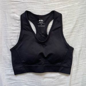Black AYBL Sports Bra